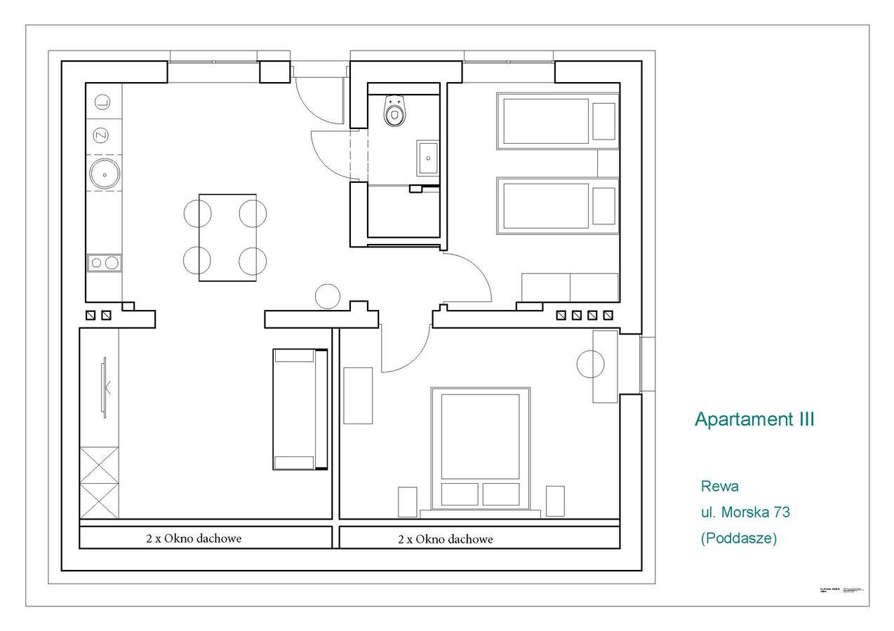 Apartamenty Rewa Exterior foto